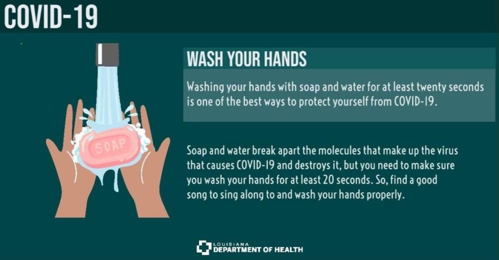 Wash Your Hands LA . . . and destroy the Virus