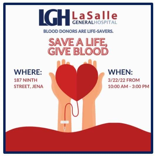 Help us save lives by Donating Blood