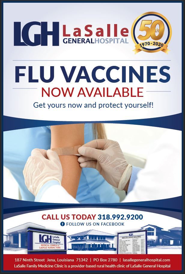 Flu Vaccines are in - get yours today!