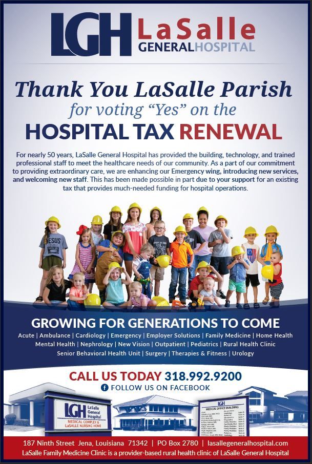 Thank You LaSalle Parish!