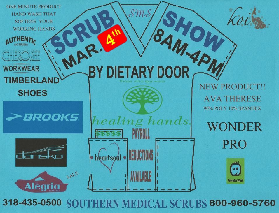 Scrub Show date CHANGED at LGH